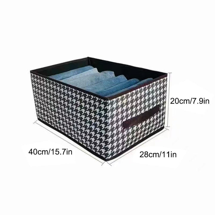 Foldable jeans organizer for the wardrobe | Bowlift