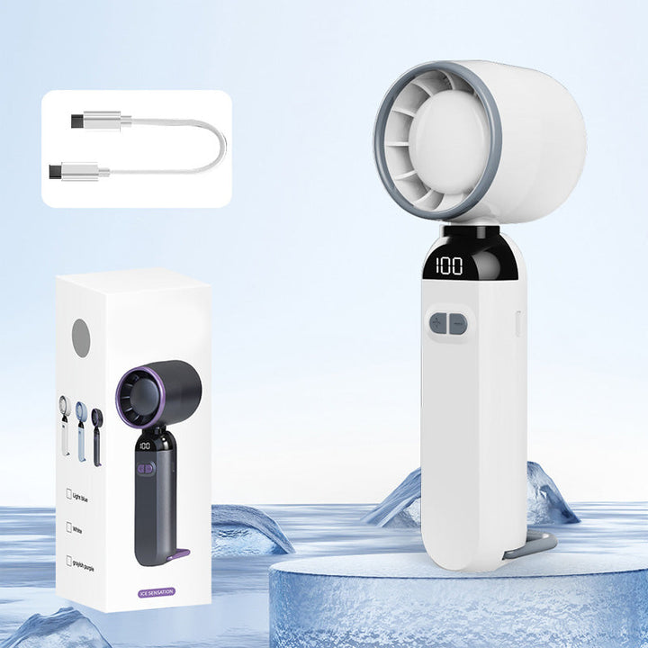 Portable Handheld Turbo Fan – Super Powerful Breeze, Ultra-Light & Perfect for Travel  | Bowlift