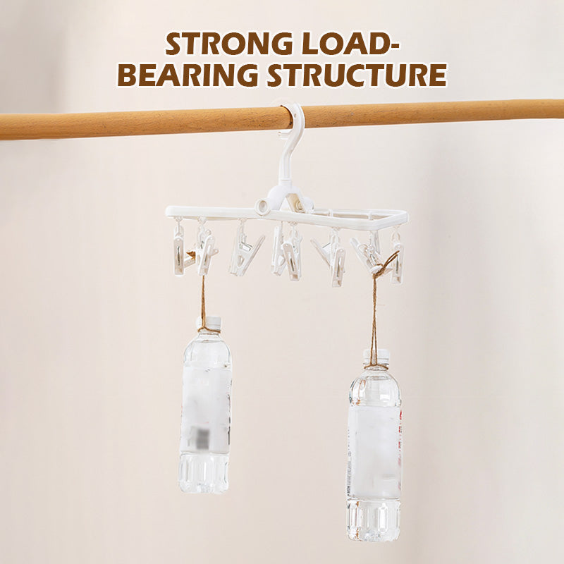 BowLift | 12-clip collapsible and windproof drying rack