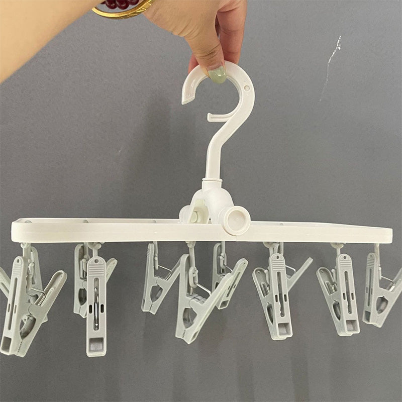BowLift | 12-clip collapsible and windproof drying rack
