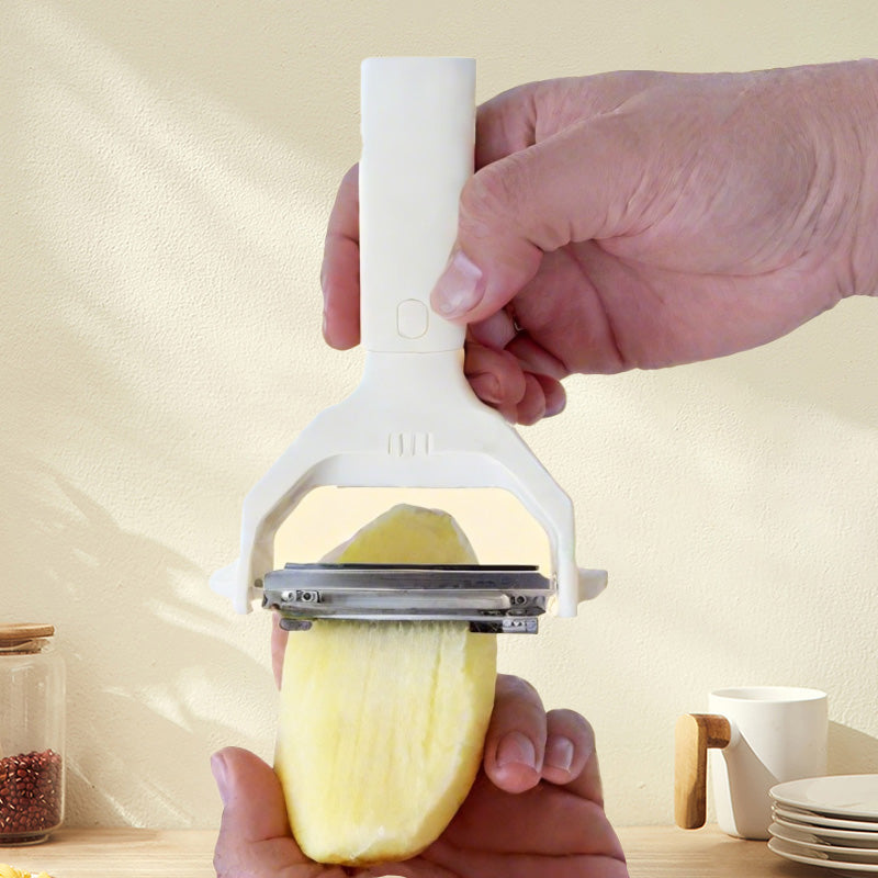BowLift | 2-in-1 peeler and grater with two heads