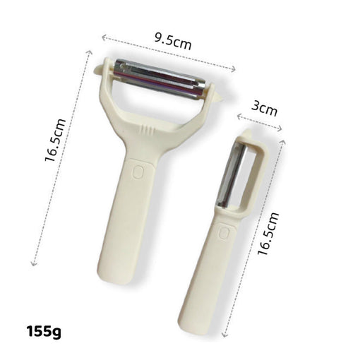 BowLift | 2-in-1 peeler and grater with two heads
