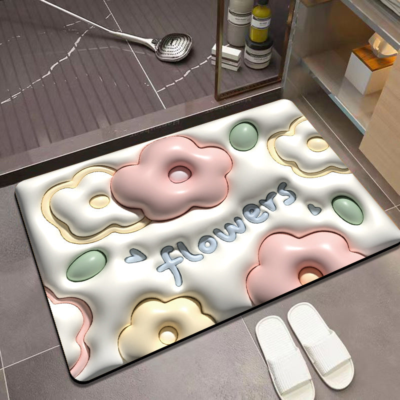 BowLift | 3D visual slip-resistant absorbent mat