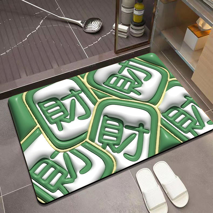 BowLift | 3D visual slip-resistant absorbent mat
