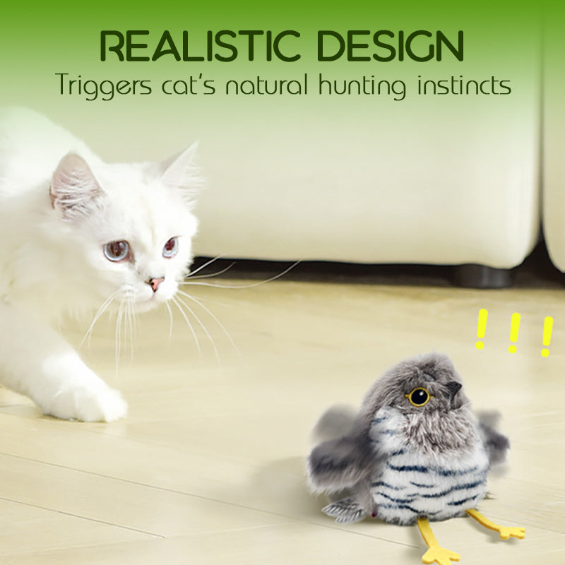 BowLift | Interactive Bird for Cats – With Chirping