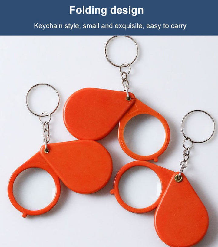 BowLift | Mini collapsible magnifying glass keychain