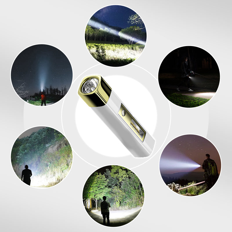 BowLift | Mini 2-in-1 flashlight with high brightness and power bank