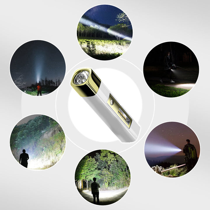 BowLift | Mini 2-in-1 flashlight with high brightness and power bank