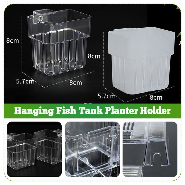 BowLift | Hanging aquarium plant holder