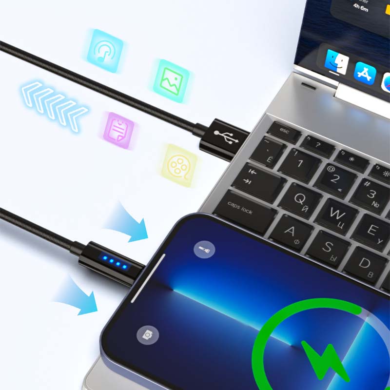 BowLift | Automatic rejection Charging cable for Fast charging