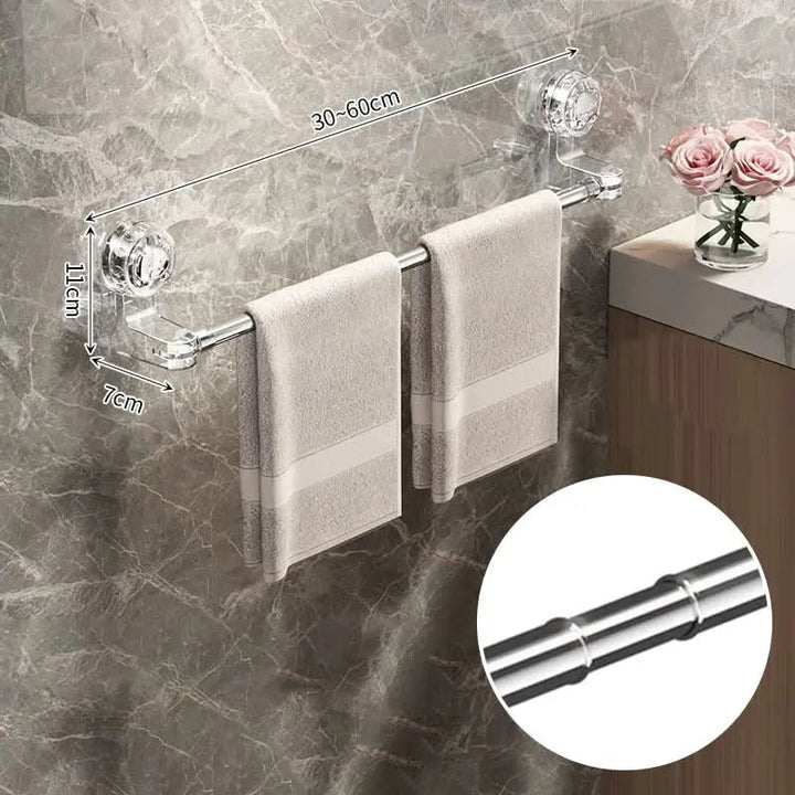 FlexiGrip Towel Holder — Unleash your space freedom with stylish organization without drill holes! | Bowlift