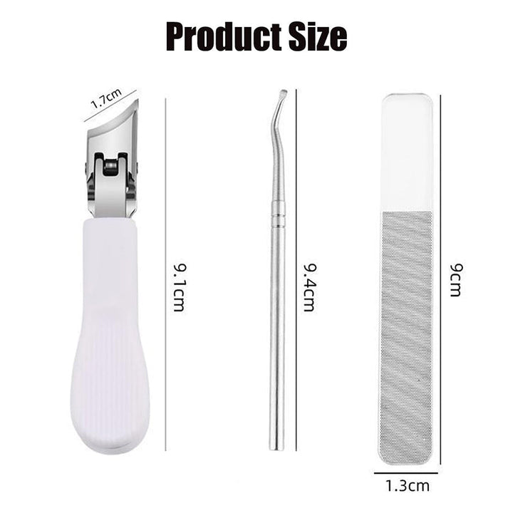 BowLift | Set with 3 angled nail clippers in the shape of an eagle claw