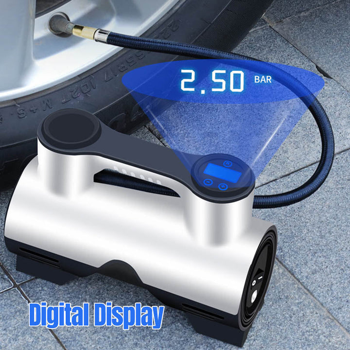 BowLift | Portable wireless tire inflator with digital display