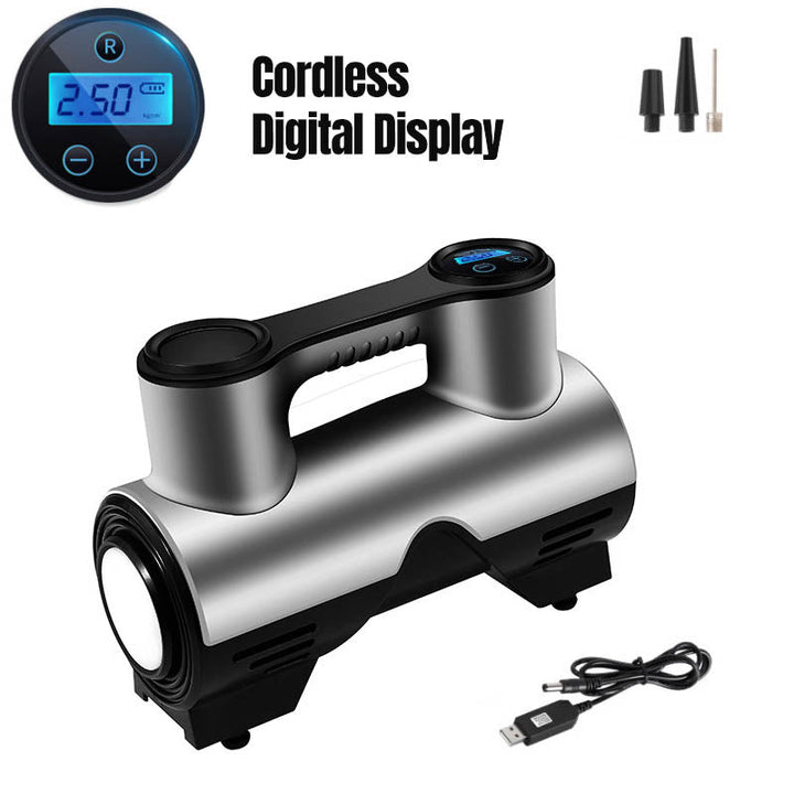 BowLift | Portable wireless tire inflator with digital display
