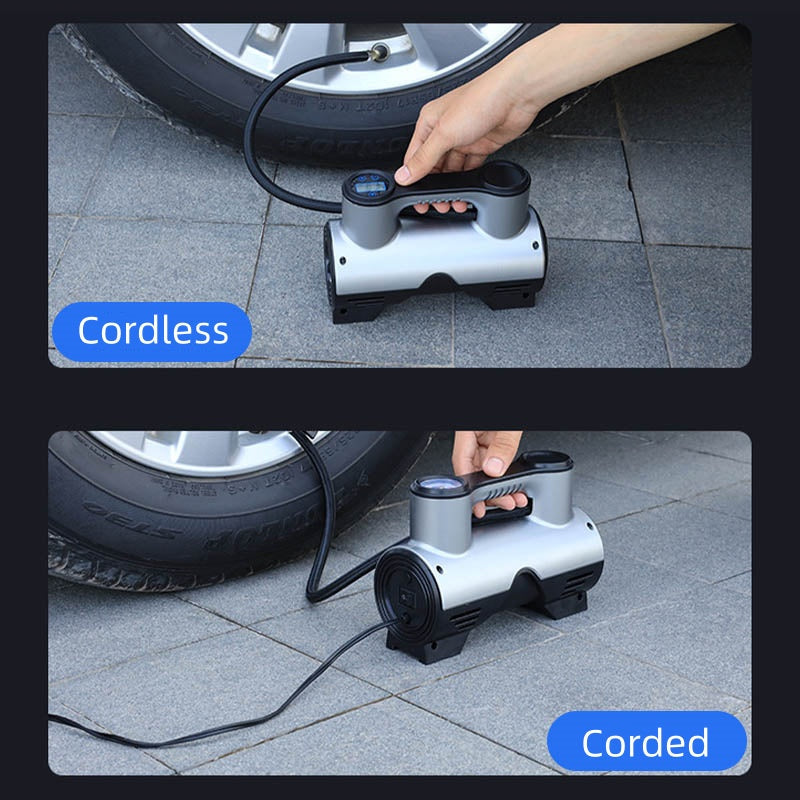 BowLift | Portable wireless tire inflator with digital display