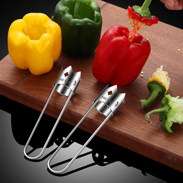 BowLift | Universal fruit core remover in stainless steel