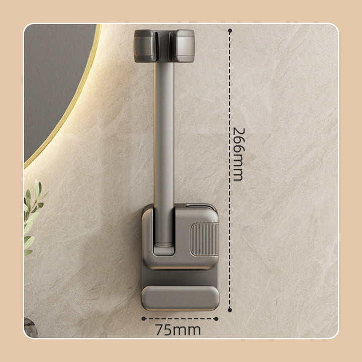 BowLift | Hair dryer wall mount with cord holder