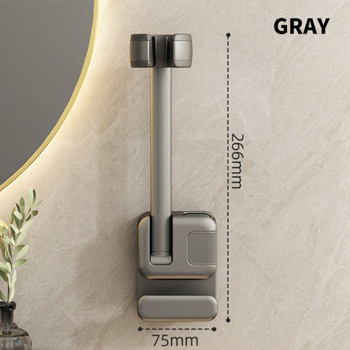 BowLift | Hair dryer wall mount with cord holder