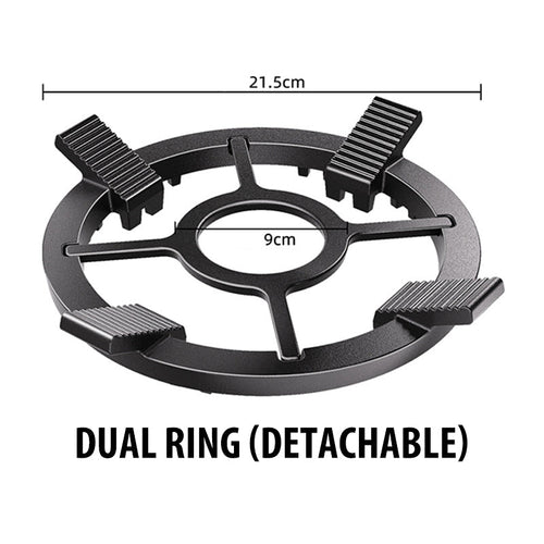 BowLift | Universal gas stove stand with non-slip support shelf
