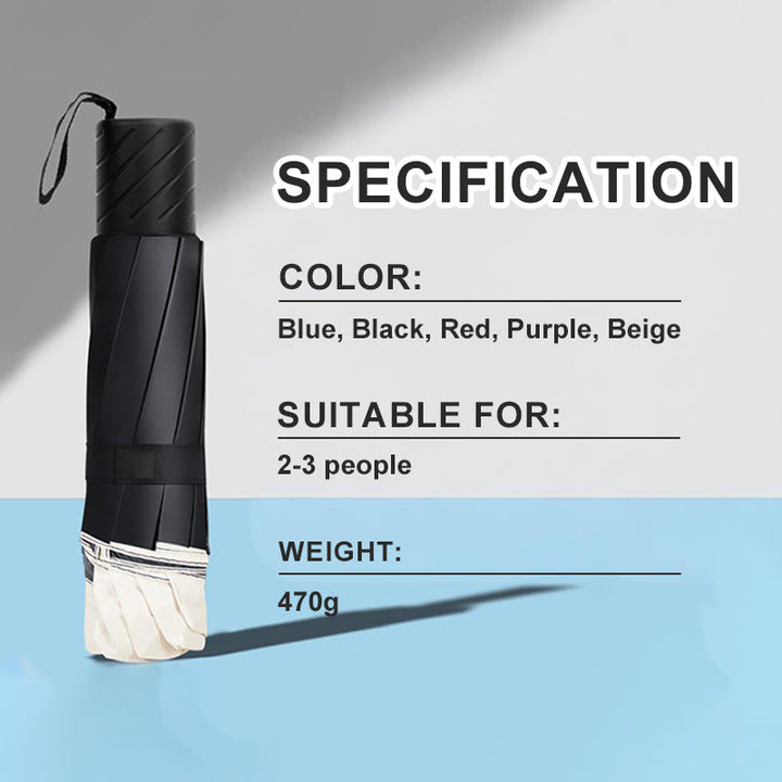BowLift | Large foldable umbrella with 12 wind-resistant ribs