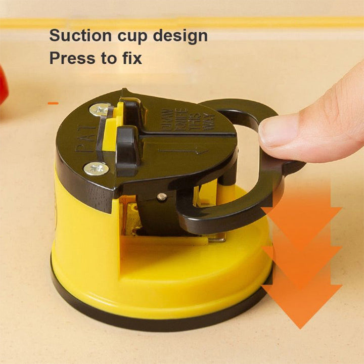 BowLift | Mini knife sharpener with suction cup