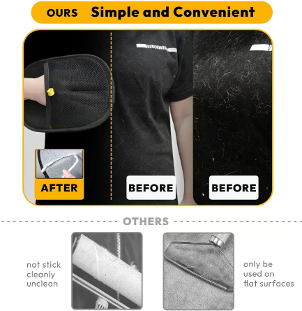 BowLift | Electrostatic gloves for removing pet hair