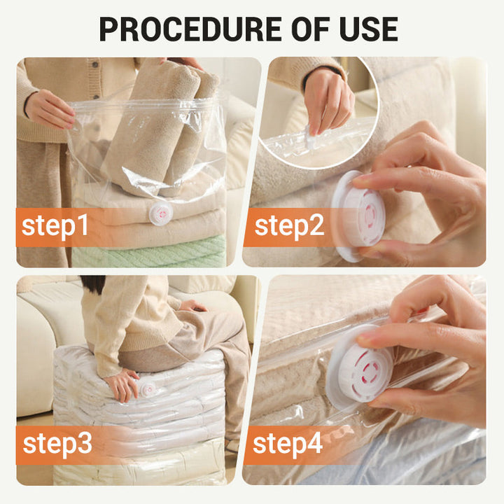 BowLift | Extra large vacuum storage bag - press to empty