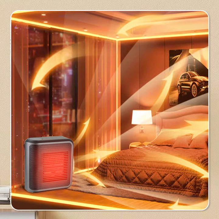 BowLift | Warmteluxe 800W Plug Heating – Compact, energy-efficient electric mini heater