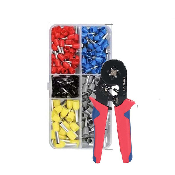 End sleeves set with crimping pliers | Bowlift
