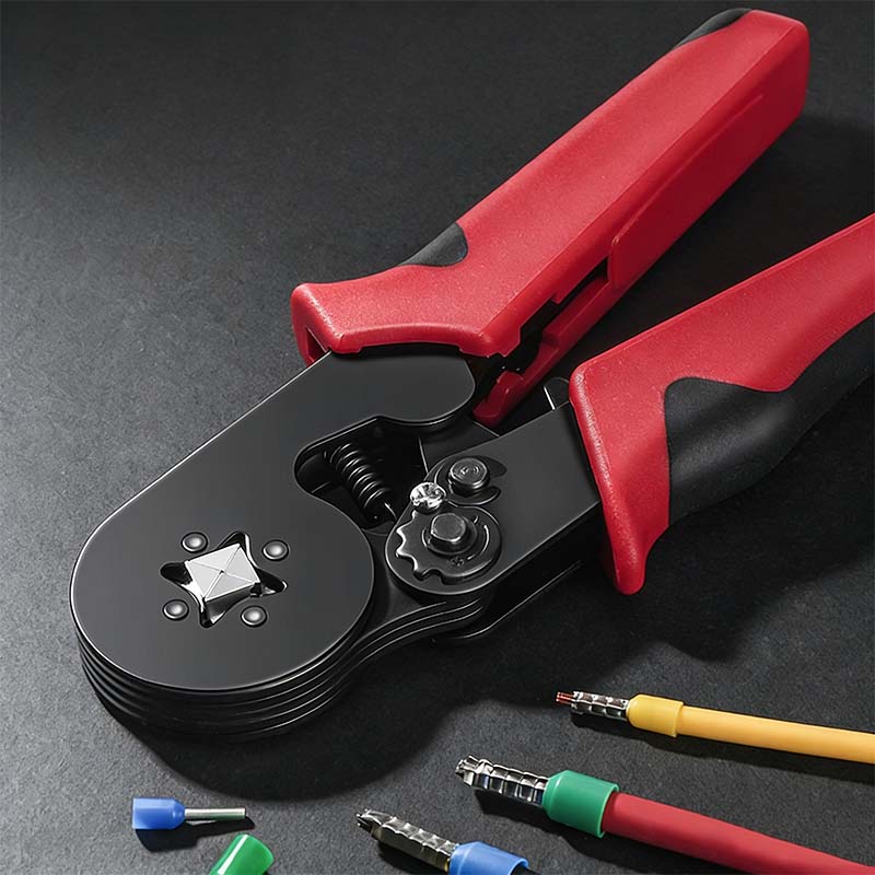End sleeves set with crimping pliers | Bowlift