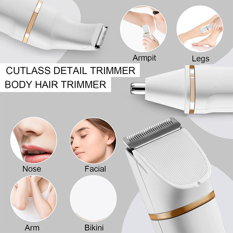 3-in-1 Electric Beard Trimmer with Charging Station | Bowlift