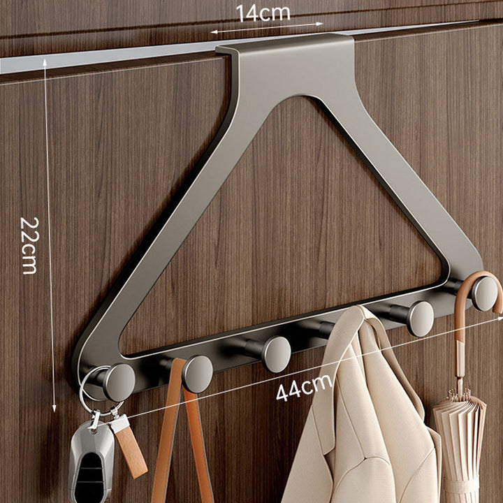ClariHold Door Hook Rack — More space and organization, completely without drilling stress or door damage | Bowlift