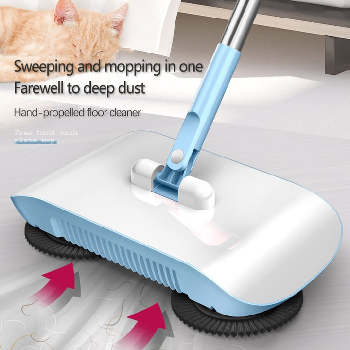 VibraSweep Hand Sweeper & Mop — Effortlessly radiant floors without bending or electrical stress | Bowlift
