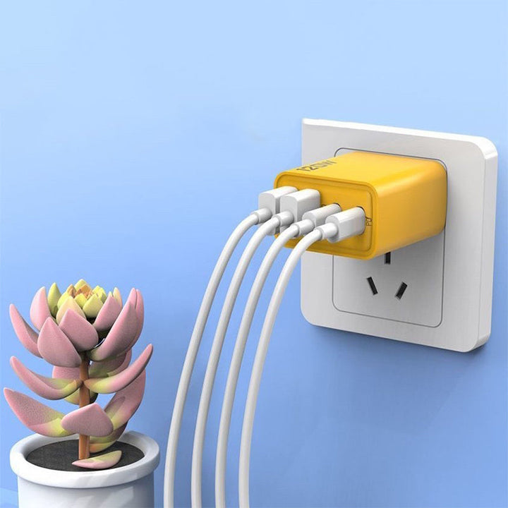 120W USB fast charger with 4 ports | Bowlift