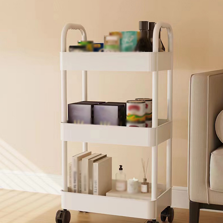 Mobile Kitchen Shelf Organizer with Wheels | Bowlift