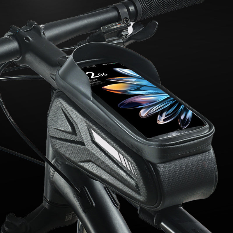 Bike frame bag with phone holder waterproof | Bowlift
