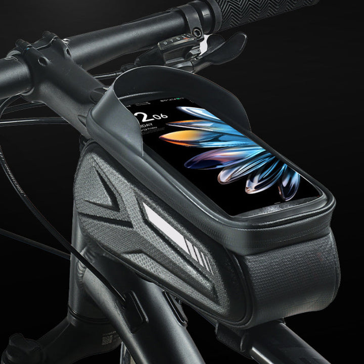 Bike frame bag with phone holder waterproof | Bowlift