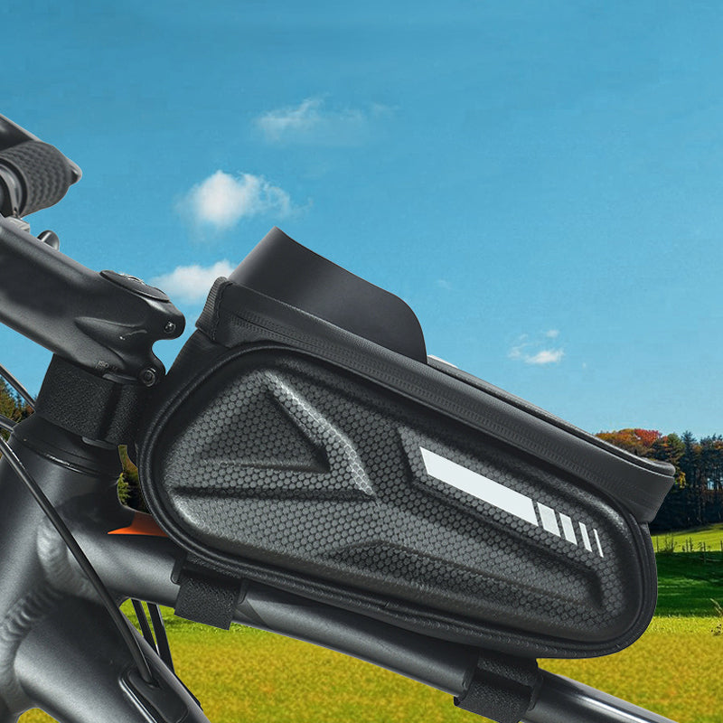 Bike frame bag with phone holder waterproof | Bowlift