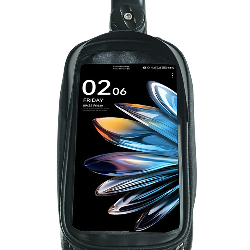Bike frame bag with phone holder waterproof | Bowlift