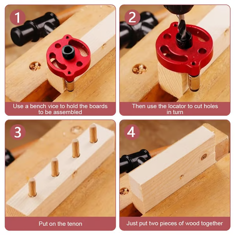 Self-Centering Doweling Jig Set | Bowlift