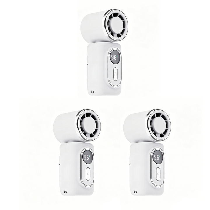 Portable Clip-On Fan with LED Display | Bowlift