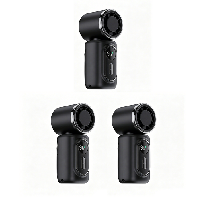 Portable Clip-On Fan with LED Display | Bowlift