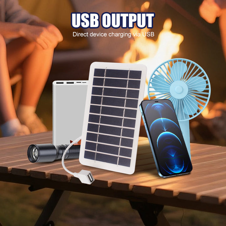 Flexible solar panel 2W 5V with USB output | Bowlift