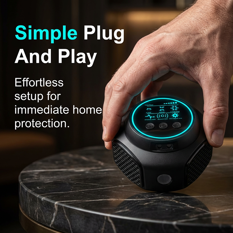 Ultrasonic Pest Repeller with Touch Display | Bowlift