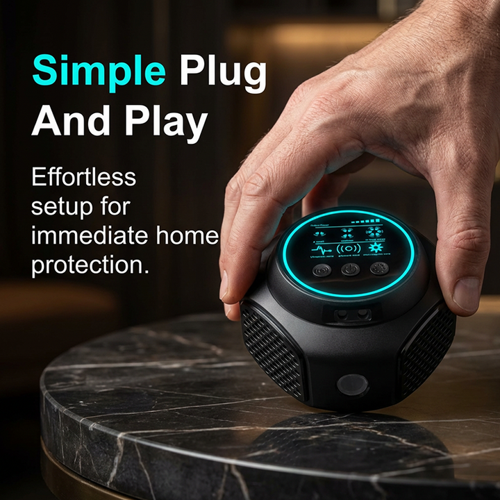 Ultrasonic Pest Repeller with Touch Display | Bowlift