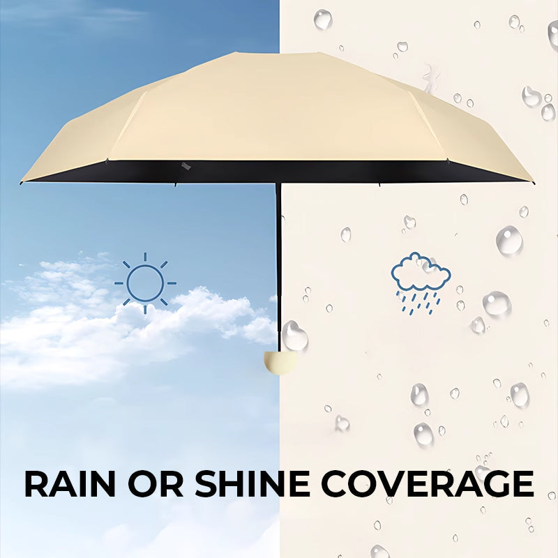 Capsule pocket umbrella with UV protection UPF50+ | Bowlift