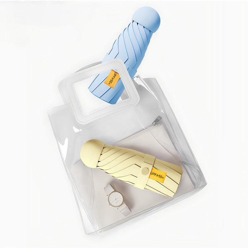 Capsule pocket umbrella with UV protection UPF50+ | Bowlift