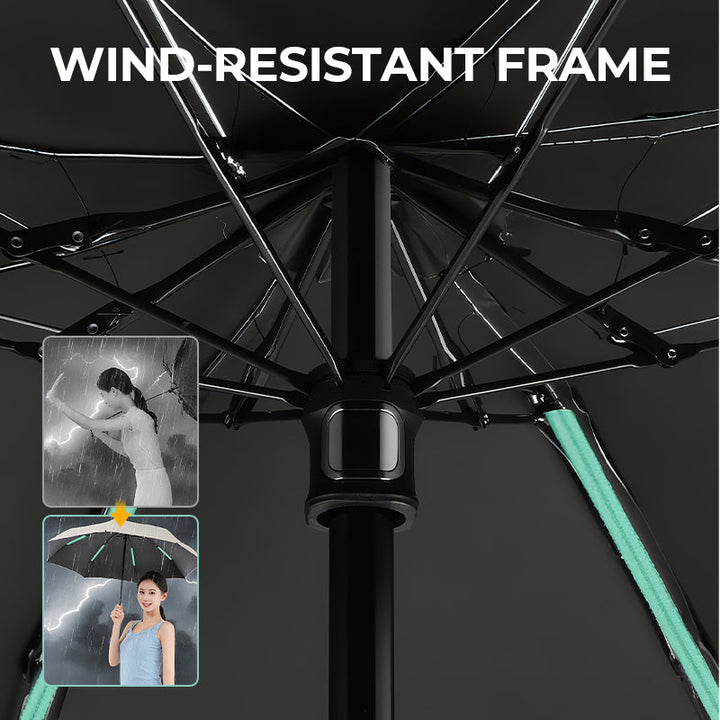 Capsule pocket umbrella with sun protection | Bowlift