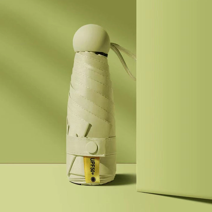 Capsule pocket umbrella with sun protection | Bowlift