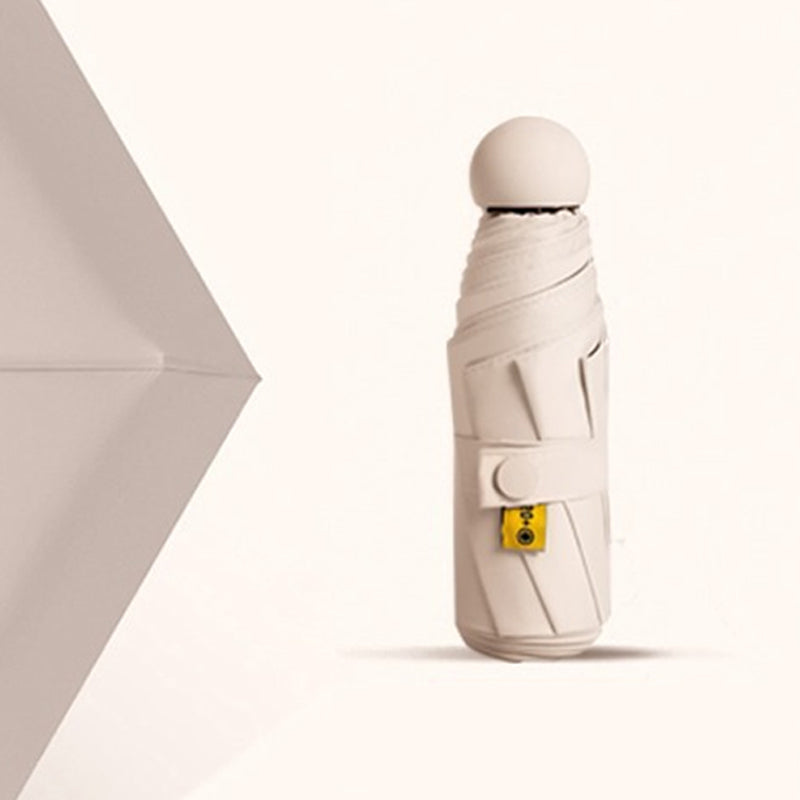 Capsule pocket umbrella with sun protection | Bowlift